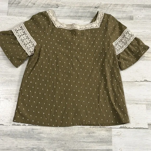 Maeve by Anthropologie Venezia Textured Top Size Small - Picture 5 of 13